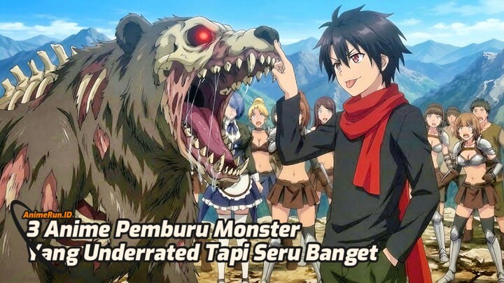 3 Rekomendasi Anime Pemburu Monster Iblis Yang Jarang Di Lihat Orang Umum Tapi Tetap Seru !