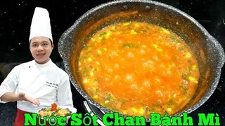 Bí quyết làm Nước Sốt Chan Bánh Mì Siêu Ngon | công thức chuẩn có thể Kinh Doanh