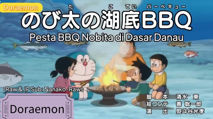 Doraemon - Pesta BBQ Nobita di Dasar Danau (Sub Indo)