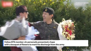 [ENG SUB] j-hope is discharged from the army 🪖