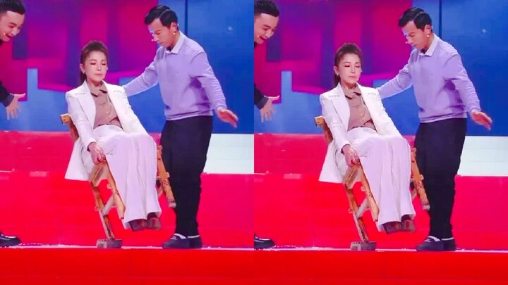 [Chinese Balancing Act] The King of Balancing Keeps a Famous Host Steady on a Chair