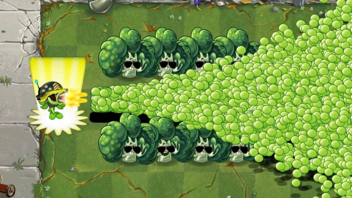 Tantangan PvZ 2 – 50 tanaman Level 1 menggunakan kemampuan ultimate melawan Zombi Sepak Bola Mekanik