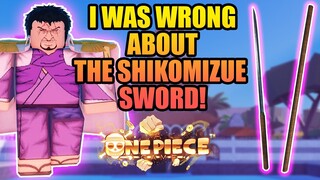 Shikomizue Sword is Actually Not That Bad A One Piece Game