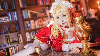 "Cosplay Treasure Beauty" Shui Miao aqua selama ... selama Nero, tuannya tidak boleh terlalu banyak 