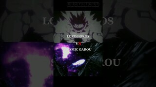 LORD BOROS vs COSMIC GAROU #onepunchman #mangá #anime #edit #battle