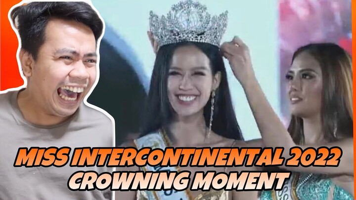 ATEBANG REACTION | MISS INTERCONTINENTAL 2022 CROWNING MOMENT #missintercontinental2022