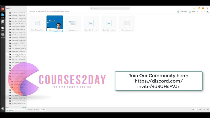 [DOWNLOAD] Matt Barker – 30 Days of LinkedIn Content (Courses2day.org)