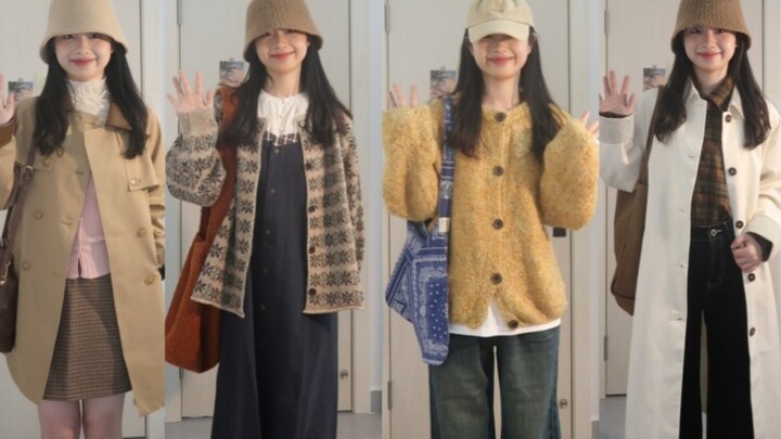 158 dáng nhỏ | Quần áo đẹp mùa thu nhiều quá đi thôi~