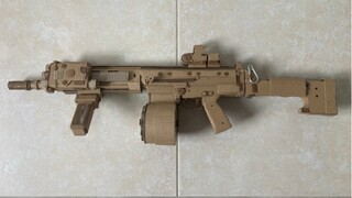 Kertas buatan tangan model barel pendek SA-58 (lihat Tarkov)