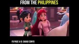 What if  Disney Princess was made at the Philippines ? Laftrip 'to!!!!!!