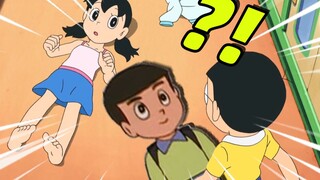 Nobita: Shizuka, ini hadiahku untukmu! ! !