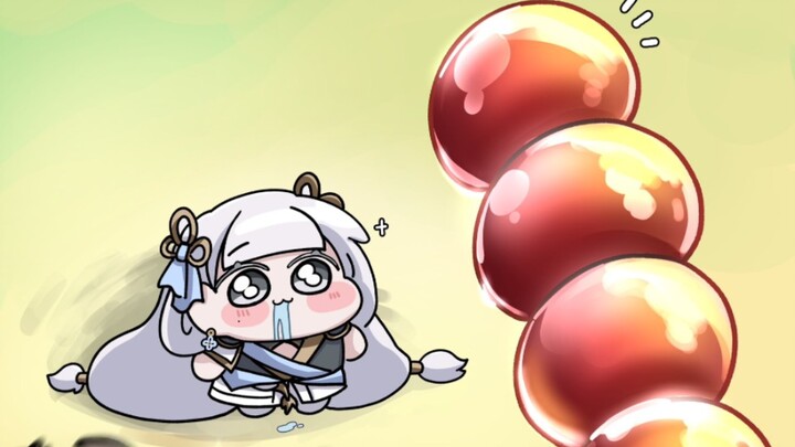 Jin Xi, kamu boleh makan manisan tusuk.