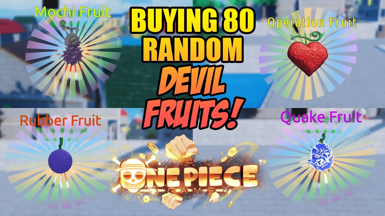 Quake V2 Fruit Full Showcase - New Best Fruit! in A One Piece Game