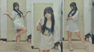 It’s still awkward to dance in front of my roommates…!!