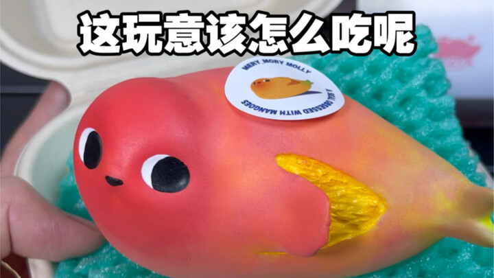 What’s this delicious-looking thing again? It just feels so weird! | MOYA Pink Giant-fruit Seal