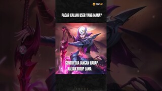 PILIH USER ASSASSIN ATAU TANK?