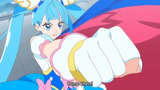 Cure Sky First Fight - Hirogaru Sky Precure