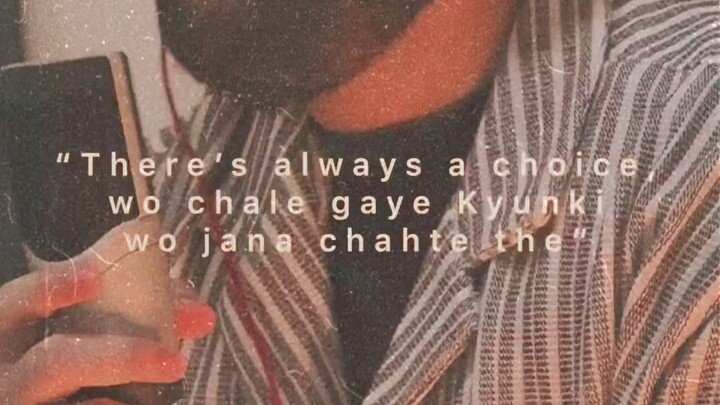 Wo chale gaye kyun ki wo jana chahte the