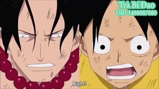One Piece luffy và ace chiến đấu tại Marine ford #Anime #Schooltime