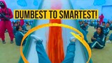 SQUID GAME Characters Ranked From DUMBEST To SMARTEST!