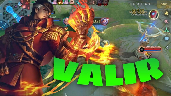 Hancurkan Musuh Menggunakan Mage Valir