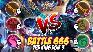 COMBO 666 WRESTLER VS COMBO 666 NATURE ! COMBO 666 MAGIC CHESS KUAT YG MANA ?