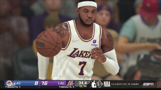 NBA2K22 FULL GAME HIGHLIGHTS I LAKERS VS CLIPPERS I NBA Regular Season I  I December 3, 2021