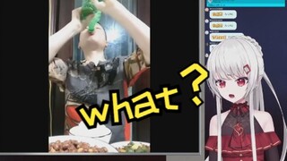 Mata gadis Jepang seksi itu begitu ketakutan saat melihatnya mengamuk terhadap minuman berkarbonasi