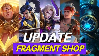 AUGUST RARE FRAGMENT SHOP UPDATE - MLBB