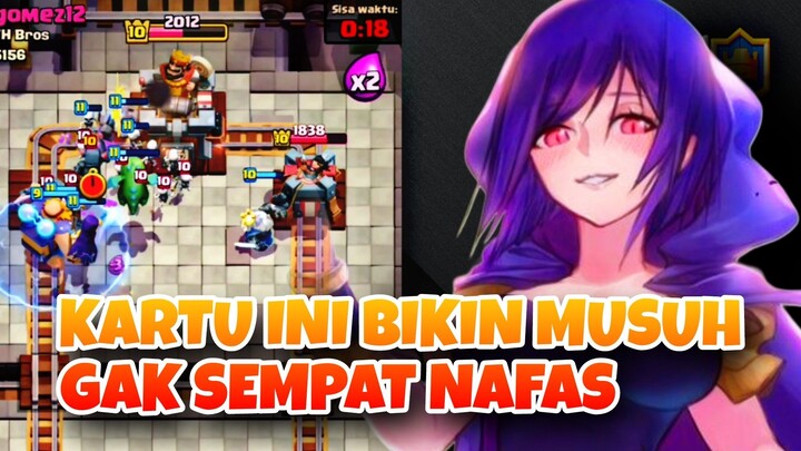 KARTU INI BIKIN MUSUH GAK SEMPAT NAFAS - Clash Royale