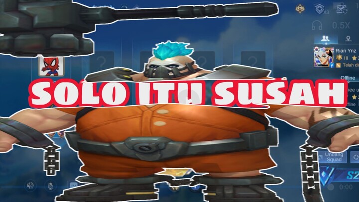 Solo Player is still hard