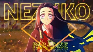 The Shocking Power of Nezuko | Conquering the Sun ☀️|| Gangsta's Paradise AMV#demonslayer