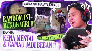 Random Ini Bundir, Karena Kena Mental & Merasa Jadi Beban !!  PUBG Mobile