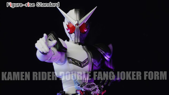 【玩乜胶】4K分辨率 假面骑士W fang joker 獠牙王牌  figure rise standard frs 拼装版 制作流程