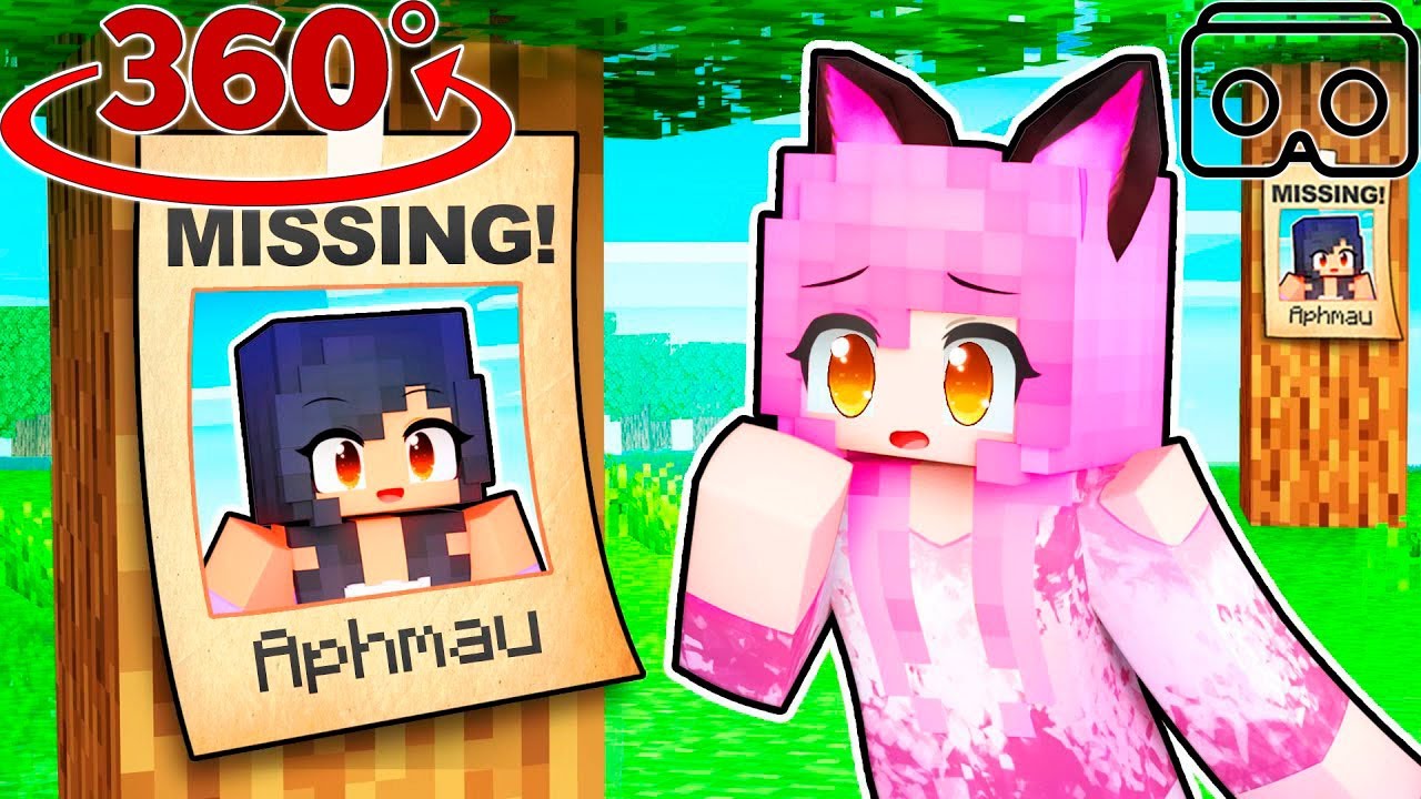 Aphmau saving friends from SONIC.EXE in Minecraft 360° - BiliBili