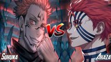 SUKUNA VS AKAZA (Anime War) FULL FIGHT HD