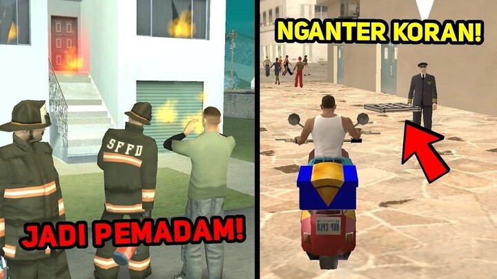 Kerja HALAL Jadi PEMADAM Dan NGANTER KORAN Di GTA