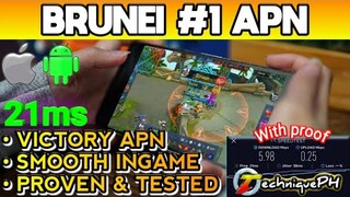 i-Locked natin sa Low ang Ping mo gamit BRUNEI #1 APN•Support Android & iOS•ALL NETWORK•TechniquePH