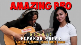 INI GILA SIH, SUARA VOCALNYA BUKAN MAIN‼️SEPARUH NAFAS (DEWA 19) | Fay Ehsan Feat Dyah Novia