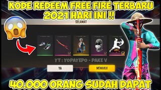 KODE REDEEM FREE FIRE TERBARU 2021 HARI INI !! - GARENA FREE FIRE