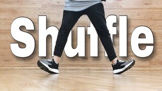 HOW TO SHUFFLE DANCE | TUTORIAL | BASIC STEPS | ШАФЛ | 2018