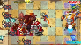 Tổ hợp cây ngẫu nhiên vs zom công nghệ #game