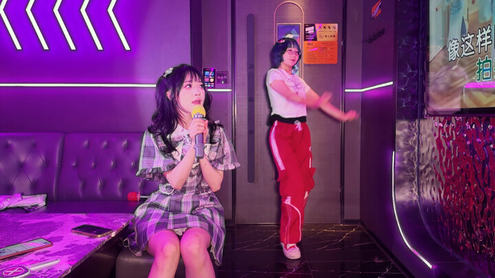 When dance enthusiasts meet at a karaoke bar…