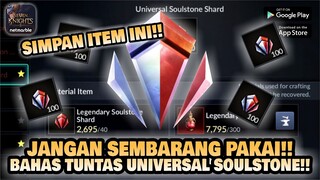 Seven Knights 2 Indonesia - UNIVERSAL SOULSTONE!! JANGAN SEMBARANG DIPAKE!! 🙄 |  Guide