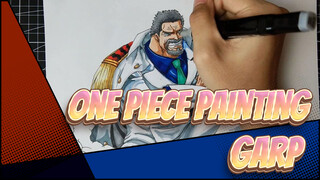 [One Piece Painting] Garp With Mark Pen