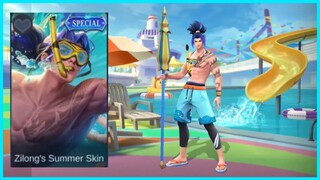 Zilong Summer Skin "Summer Waves" - Skin Effect Gameplay and Release Date