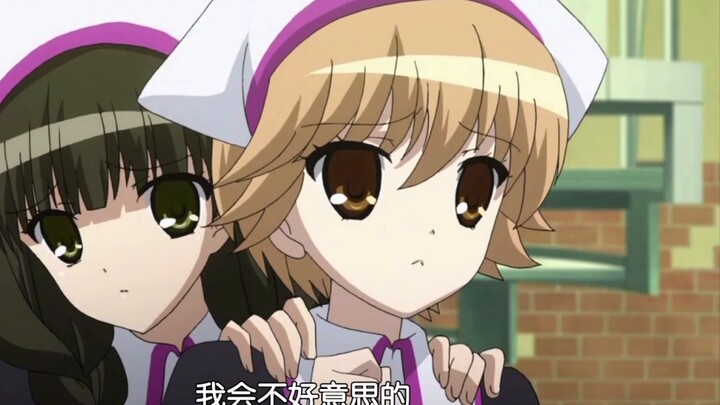 There is no sense of incongruity when the male protagonist wears women's clothes!