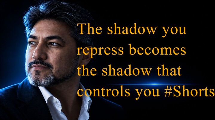 The shadow you repress becomes the shadow that controls you #philosophythoughts  #carljung #shorts