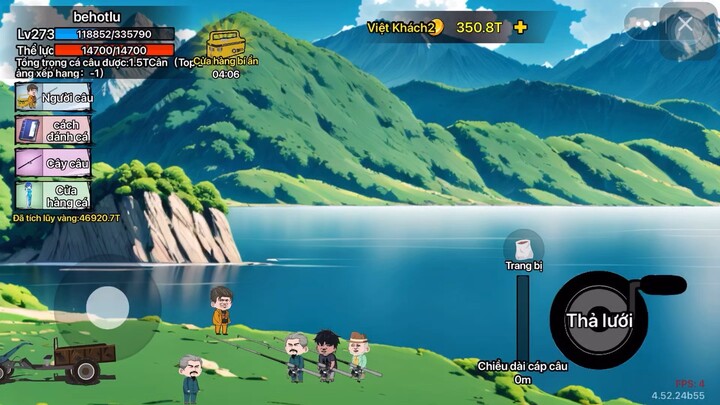 Cách có nhân vật mới