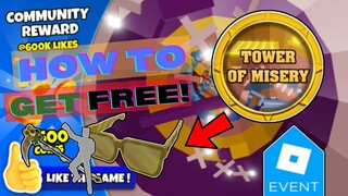 [Roblox Event 2022!] How to get a 24kGoldn Challenge Completed Badge in Tower of Misery! (EASY!)